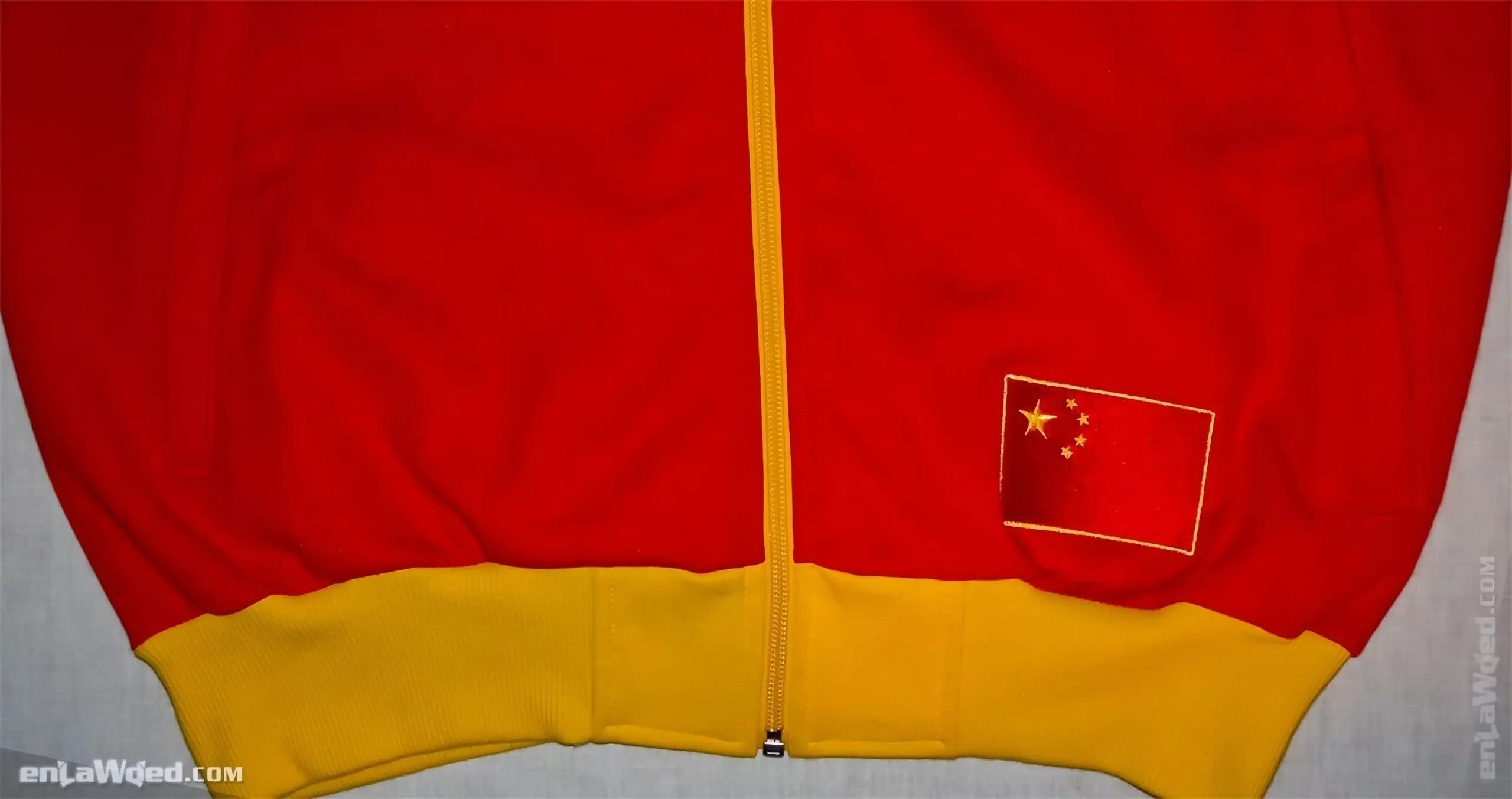 Adidas china 2024 track jacket yellow