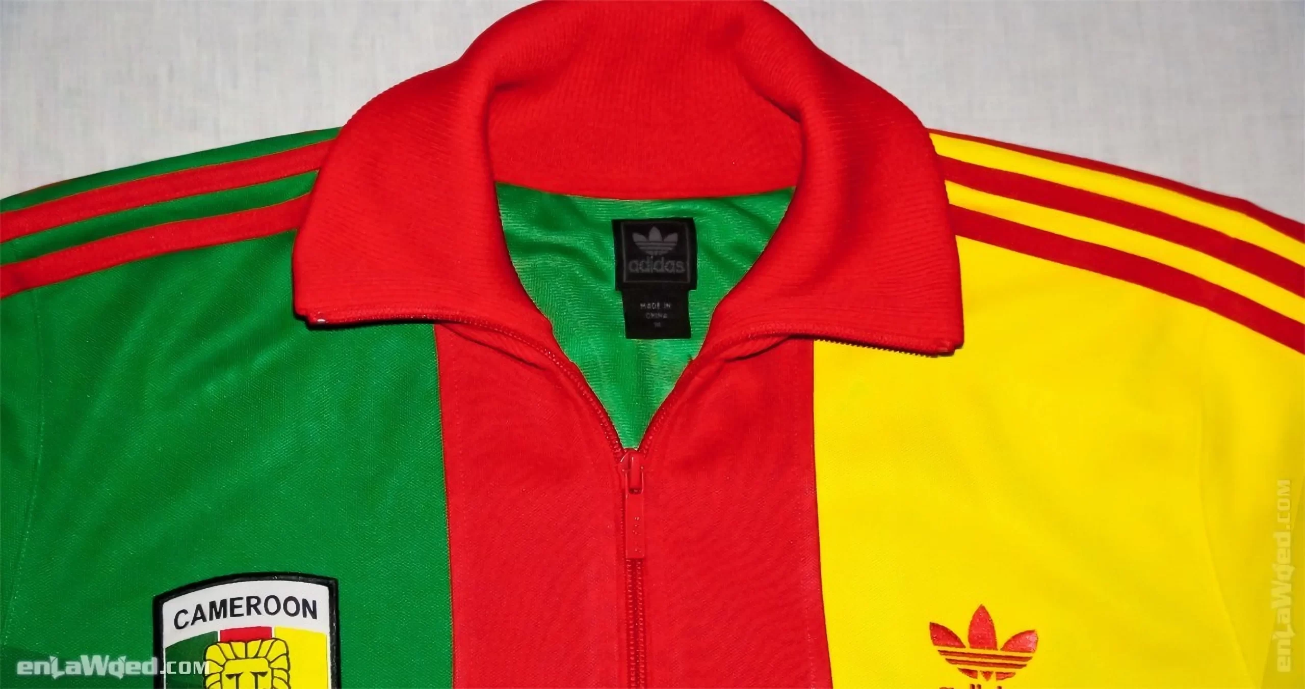 9th interior view of the Adidas Originals Cameroon Track Top