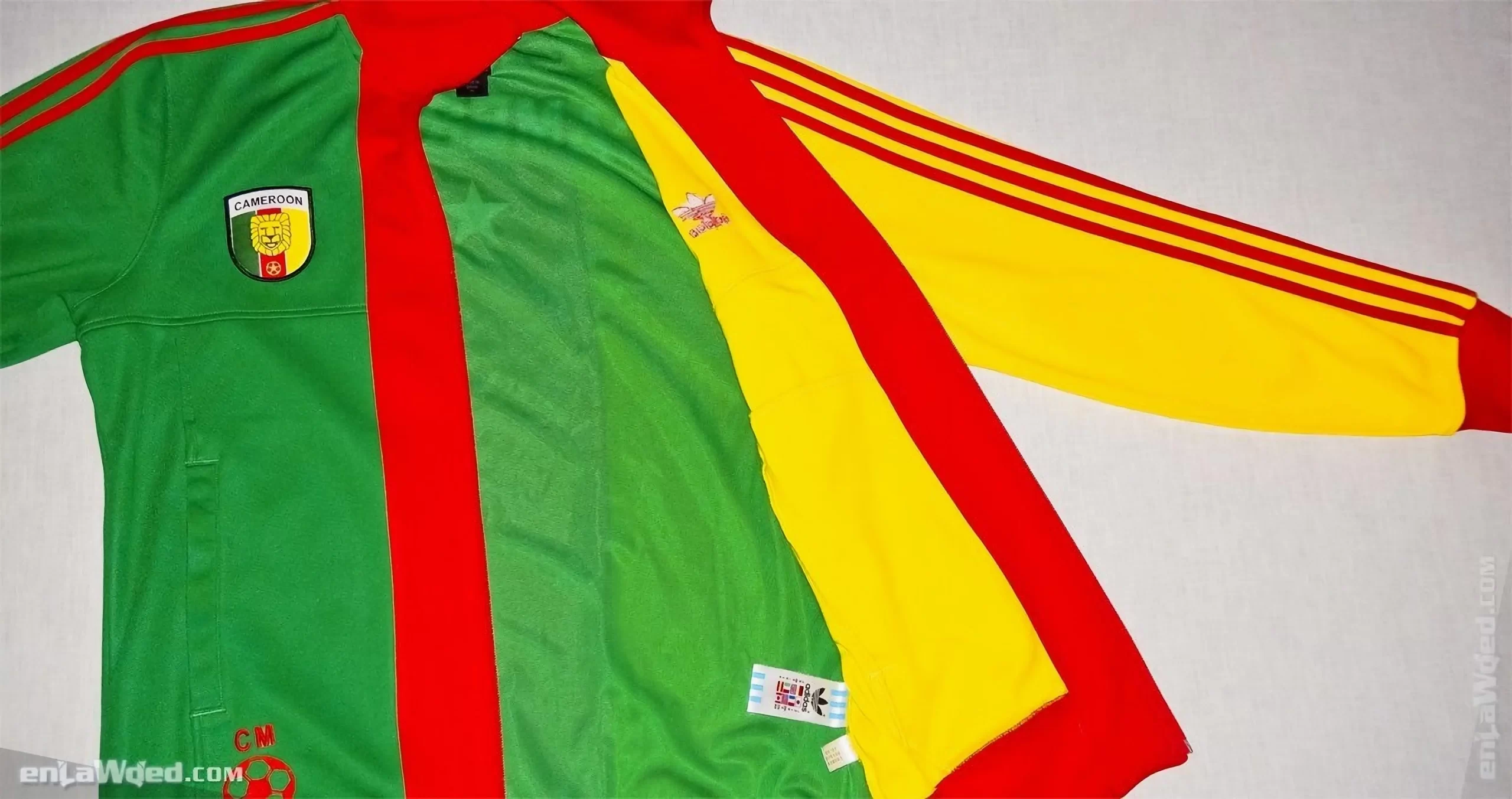 1st interior view of the Adidas Originals Cameroon Track Top