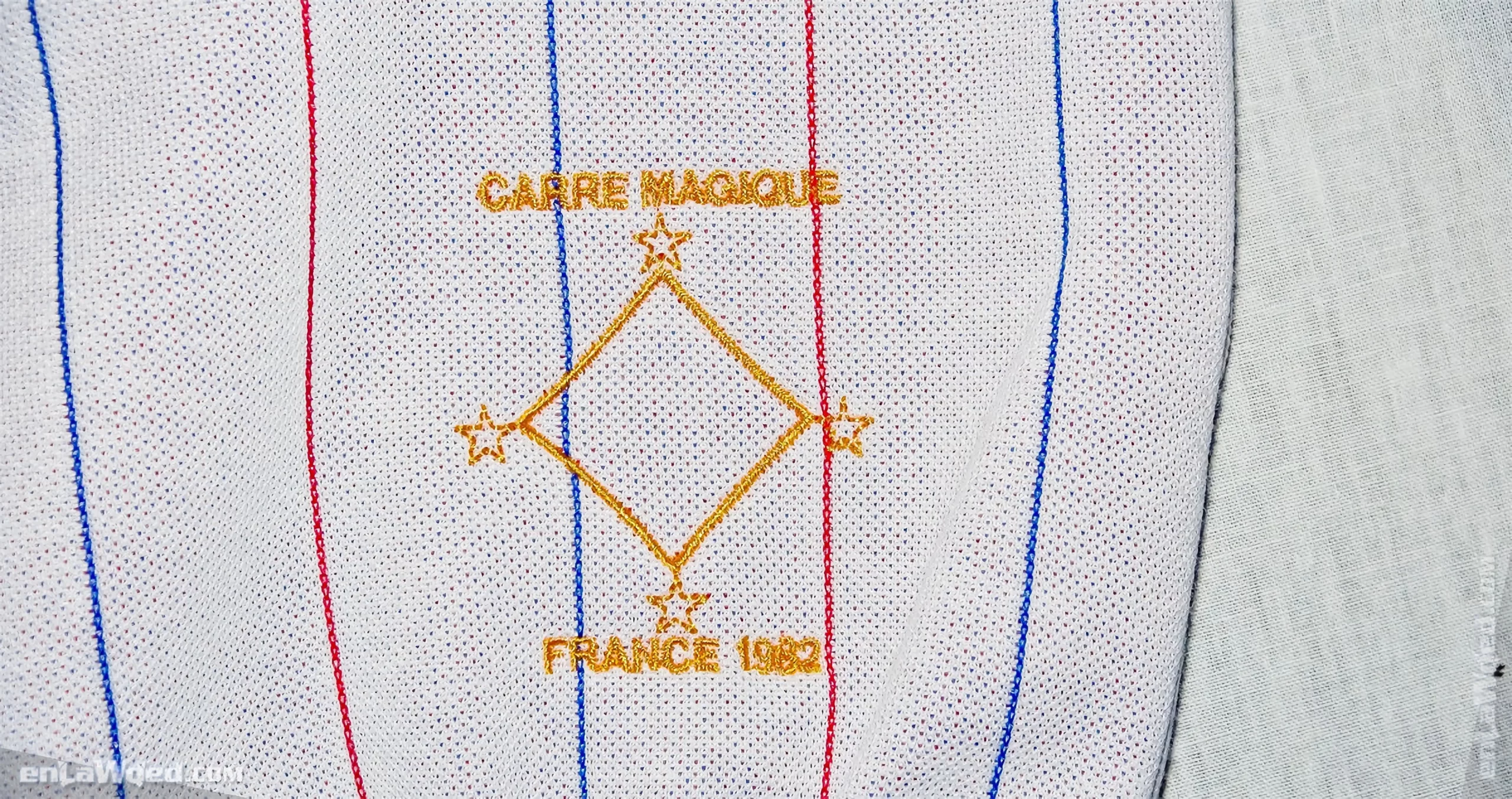 7th interior view of the Adidas Originals France Carré Magique 1982 Track Top