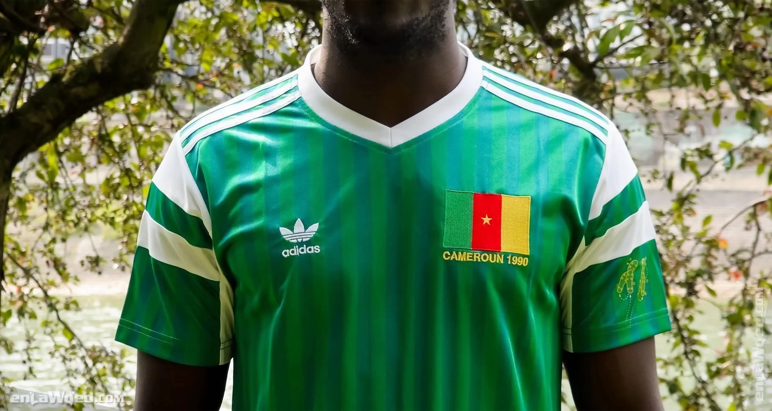 Men's 2006 Cameroon '90 Dancing Lion Jersey by Adidas: Intelligent (EnLawded.com file #lmchk90486ip2y122992kg9st)