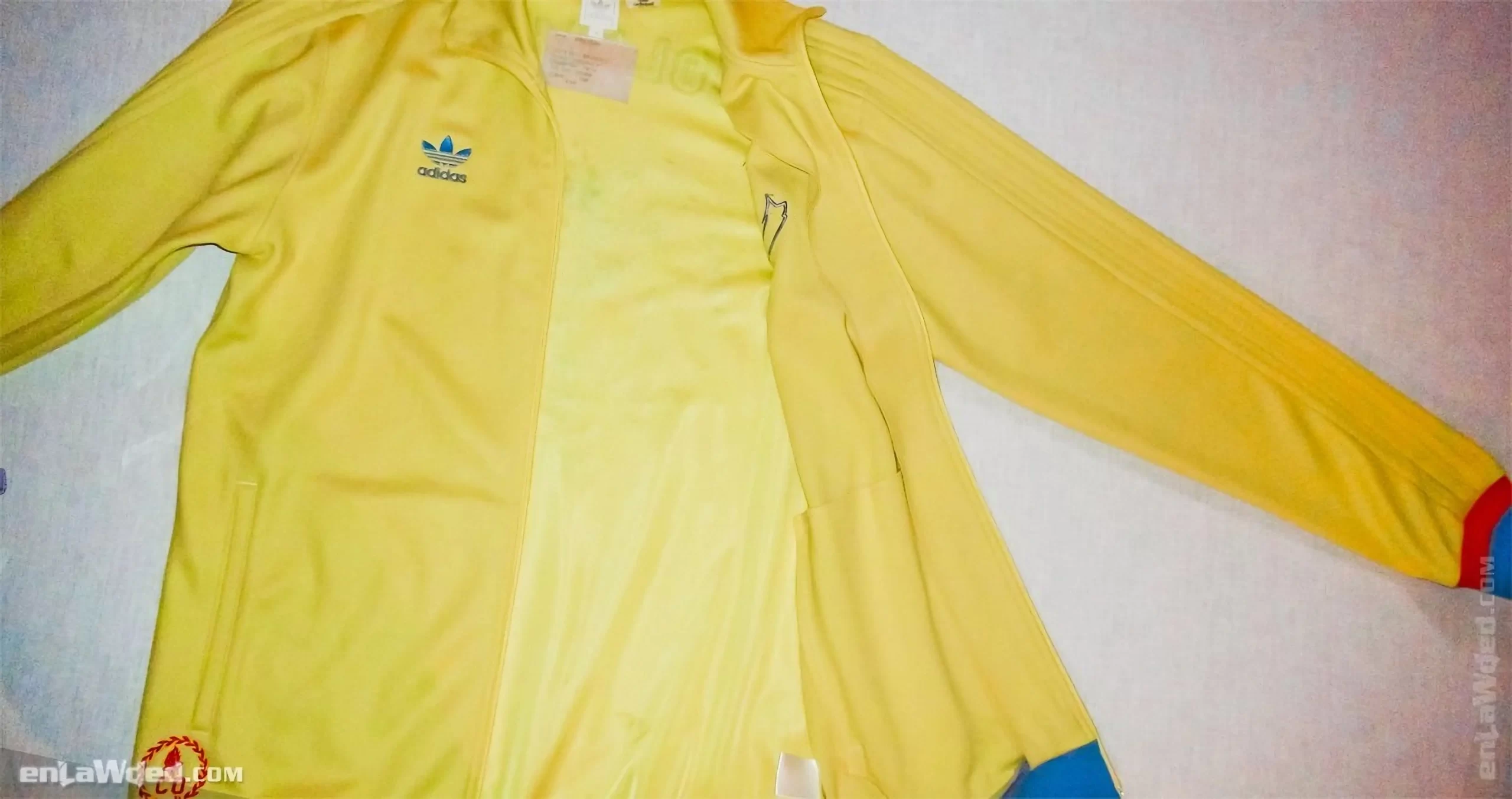 10th interior view of the Adidas Originals Colombia Track Top