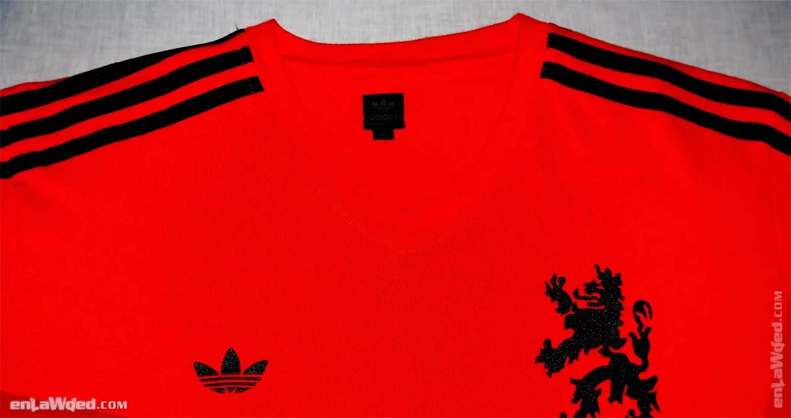 7th interior view of the Adidas Originals Netherlands 1974 Long Sleeve