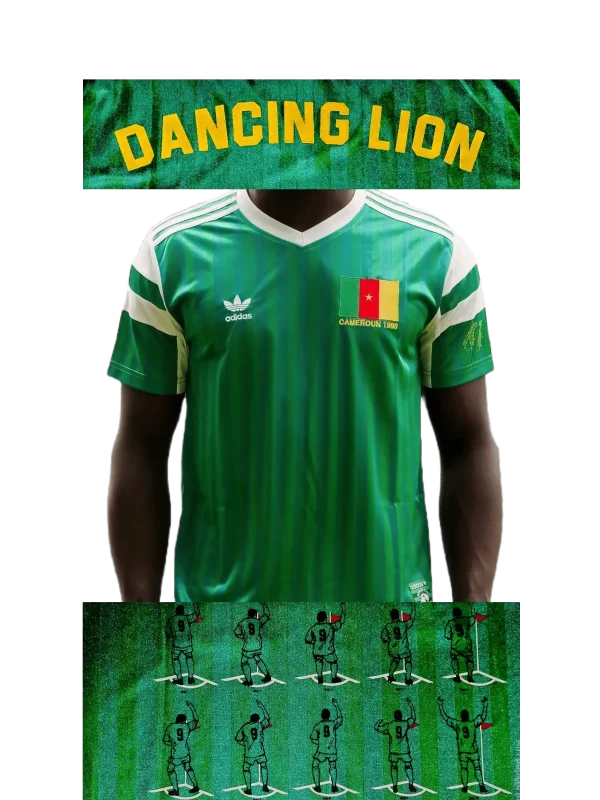 Men's 2006 Cameroon '90 Dancing Lion Jersey by Adidas: Intelligent (EnLawded.com file #lmchk62092ip2y123312kg9st)