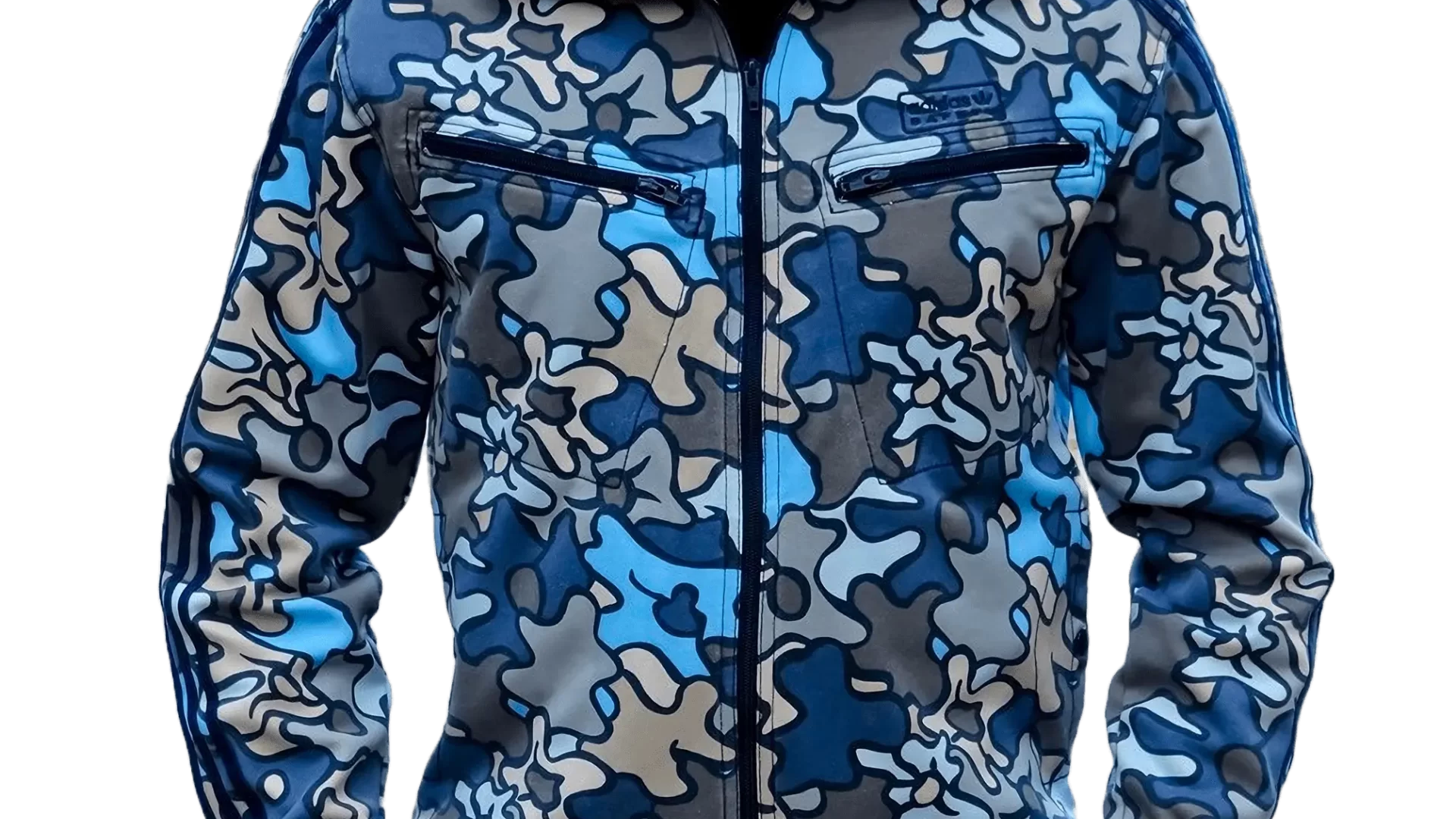 Men's 2006 Adidas Originals Blue Safety Camo Track Top: Colossal (EnLawded.com file #lmchk84722ip2y125197kg9st)