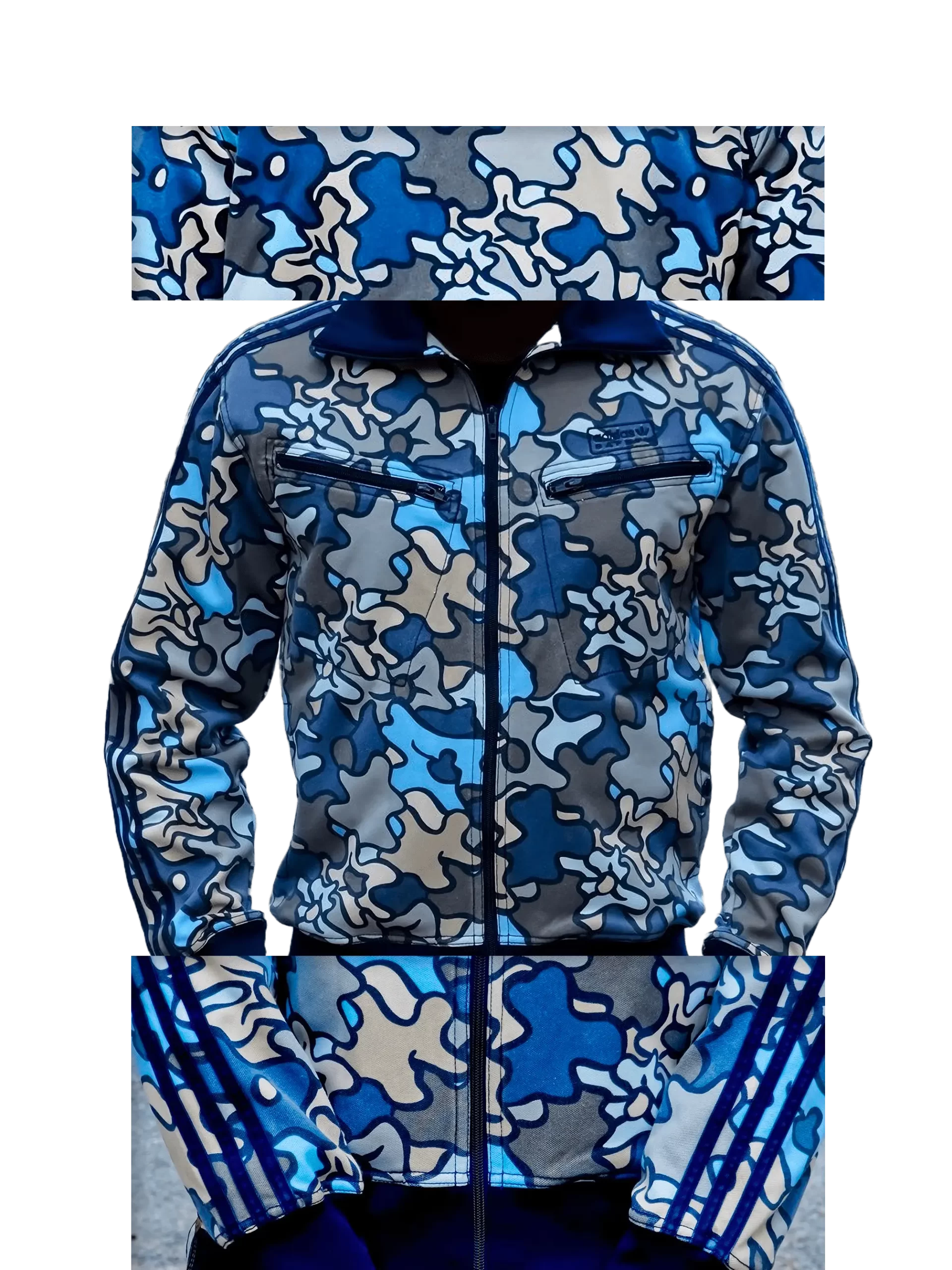 Men's 2006 Adidas Originals Blue Safety Camo Track Top: Colossal (EnLawded.com file #lmchk84722ip2y125197kg9st)
