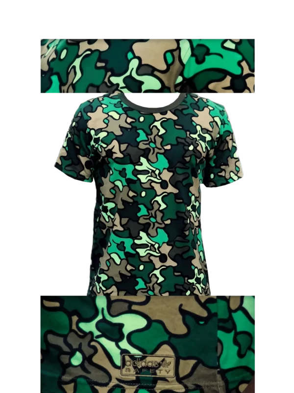 Men's 2006 Adidas Originals Green Safety Camo T-Shirt: Startling (EnLawded.com file #lmchk85151ip2y125200kg9st)