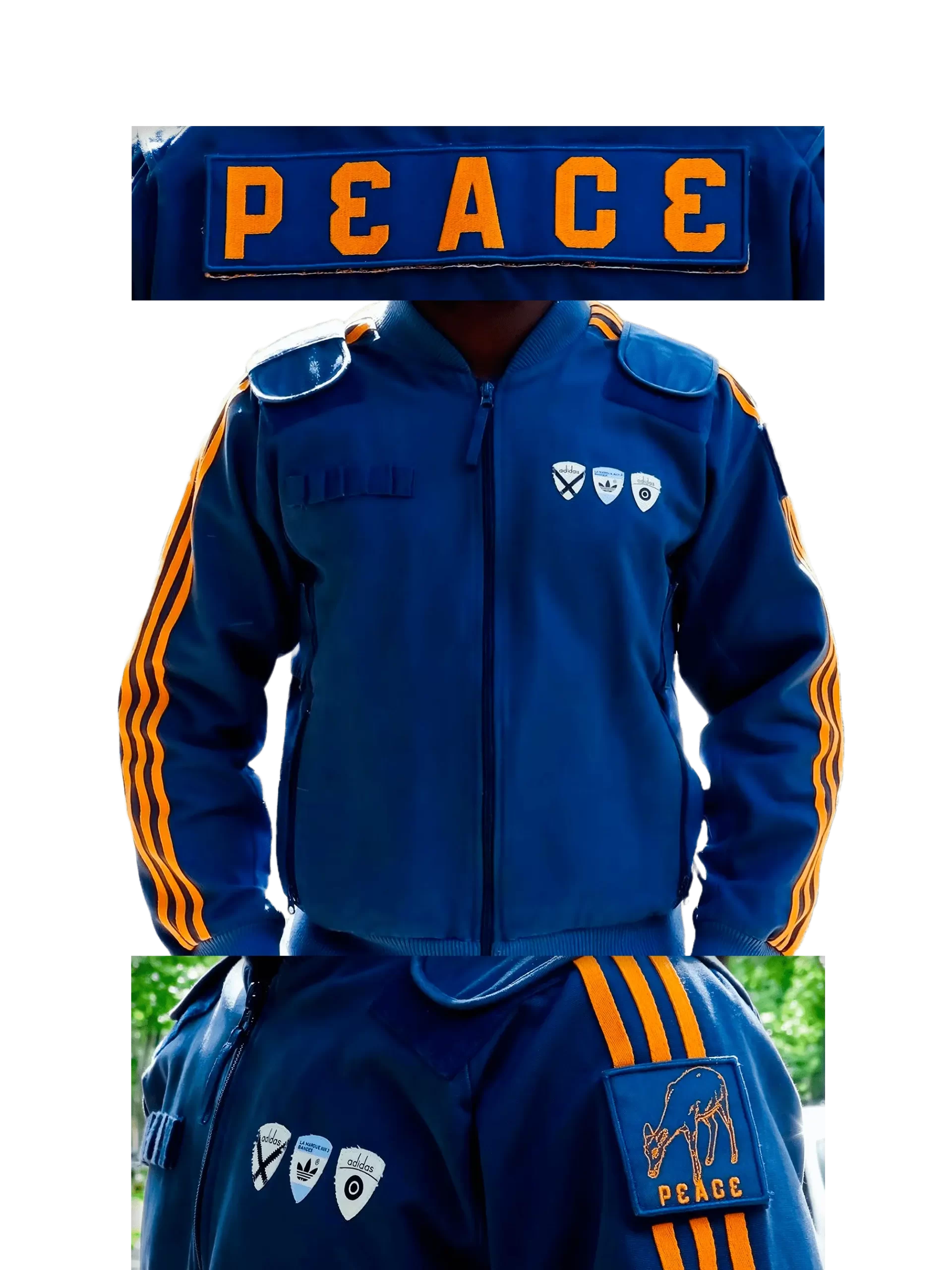 Men's 2005 Adidas Originals Military Peace Jacket : Unstoppable (EnLawded.com file #lmchk83180ip2y125207kg9st)