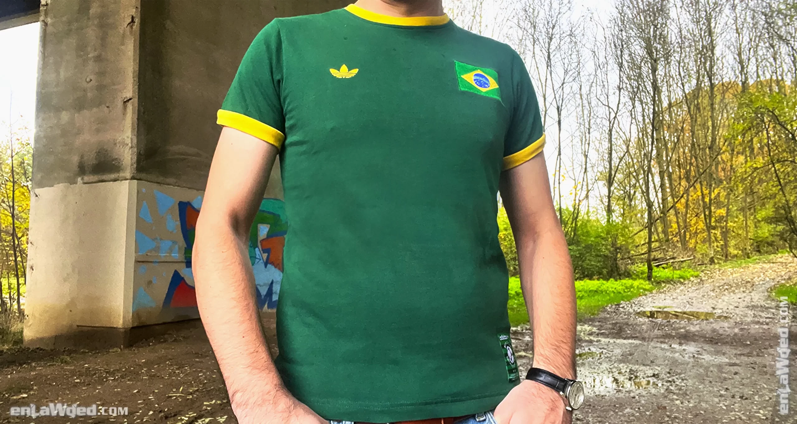 Men’s 2006 Brasil ’70 Green T-Shirt by Adidas Originals: Direct (EnLawded.com file #lp1meoc3126140p8u5pvsmunr)